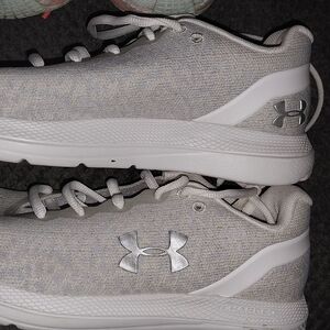 Under Armour White Athletic Shoes
